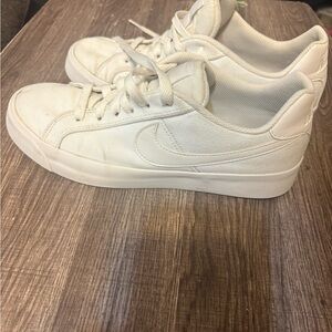Nike All-White Casual Sneakers